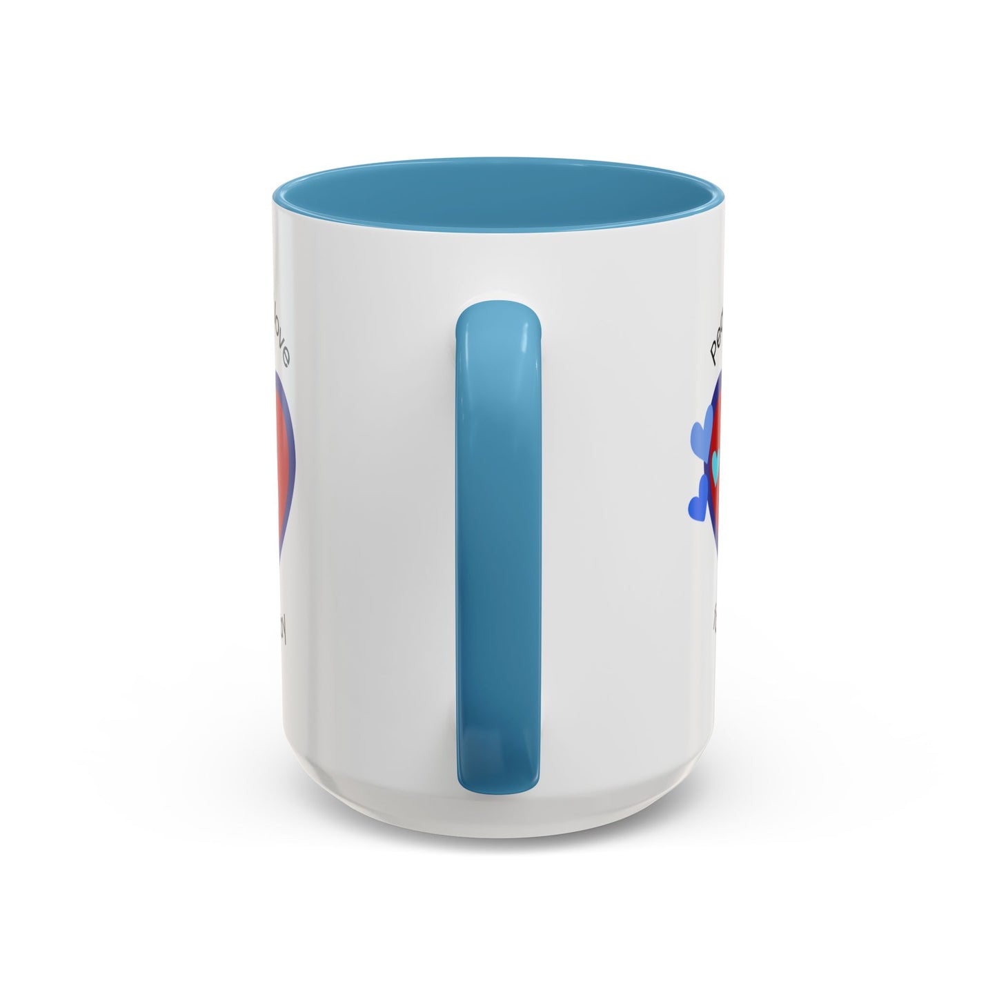 Peace and Love Coffee Mug