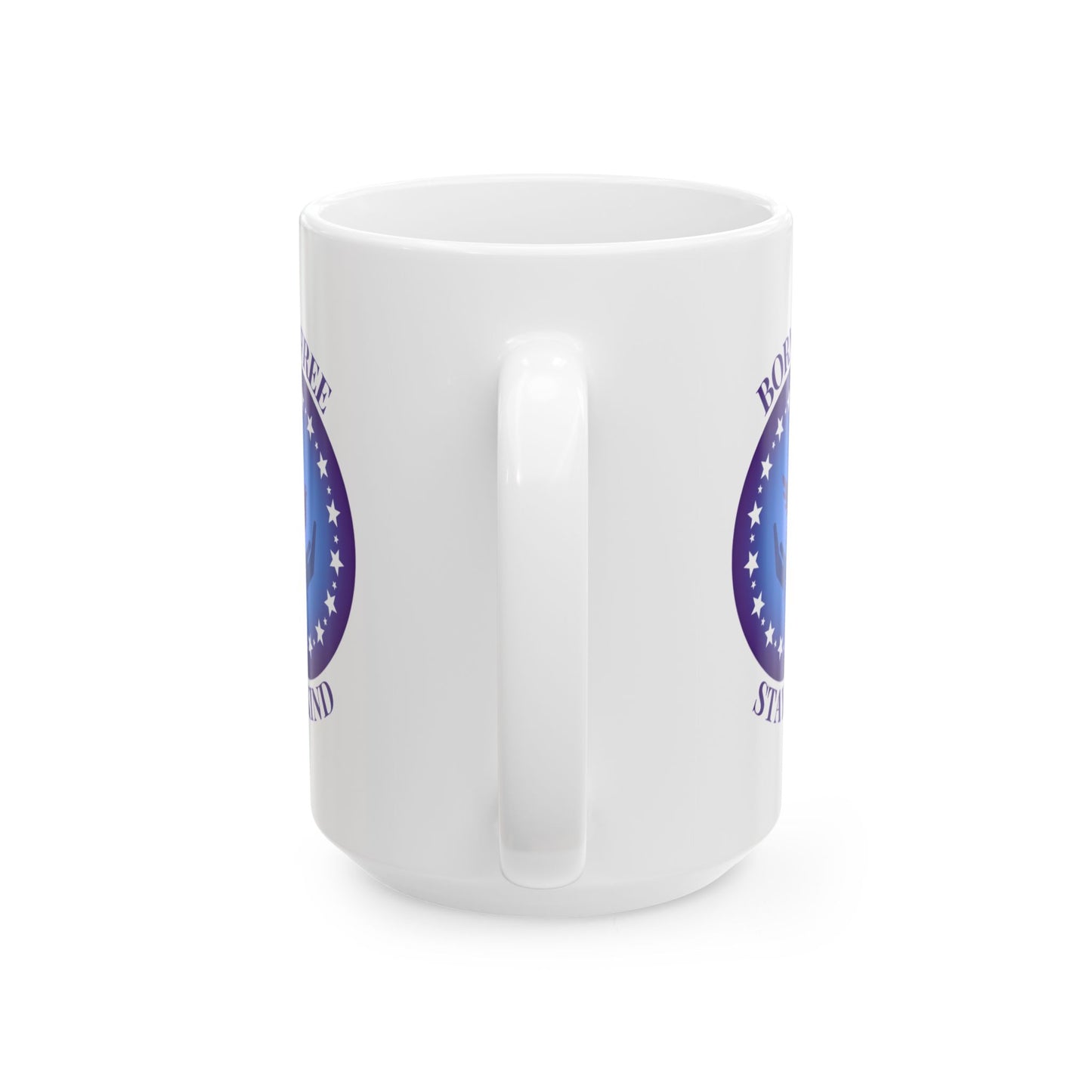 Born Free Stay Kind Ceramic Mug - 15 oz