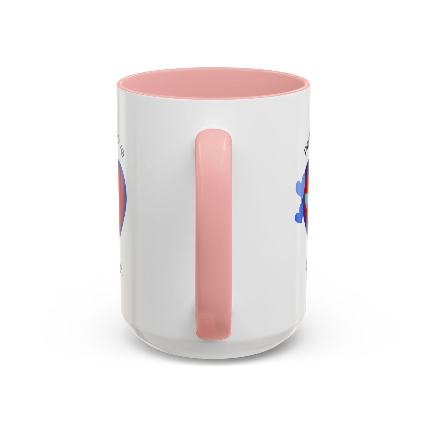 Peace and Love Coffee Mug