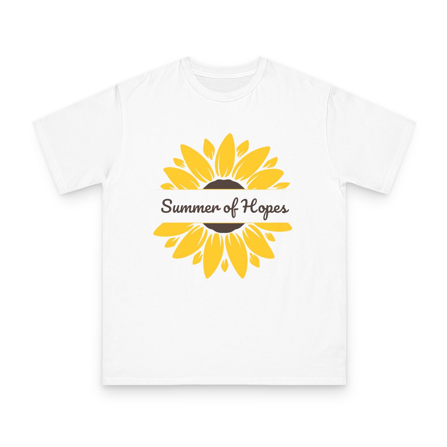Summer of Hopes Sunflower Organic T-Shirt