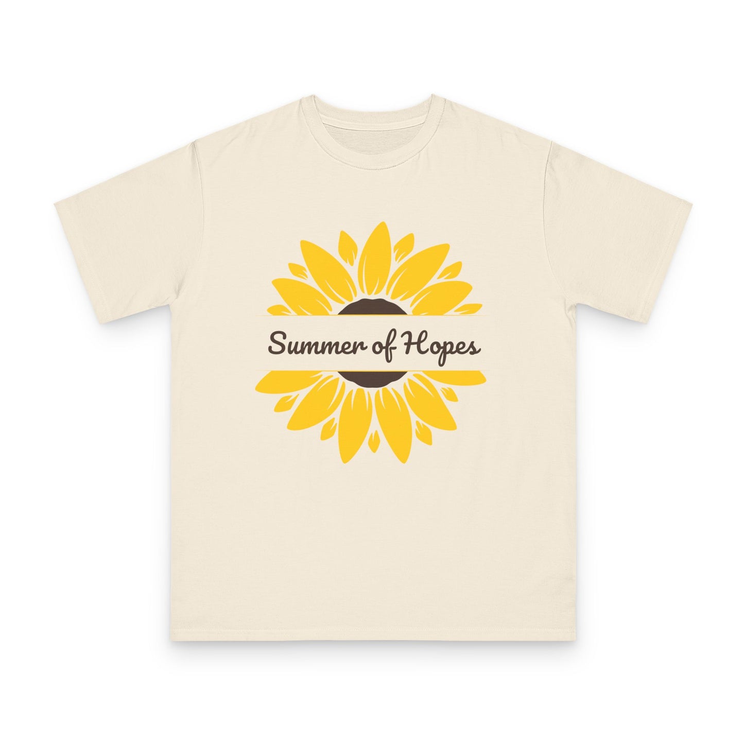 Summer of Hopes Sunflower Organic T-Shirt