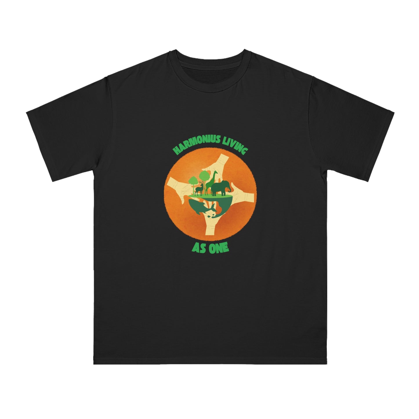 Harmonious living as one ORGANIC T-shirt