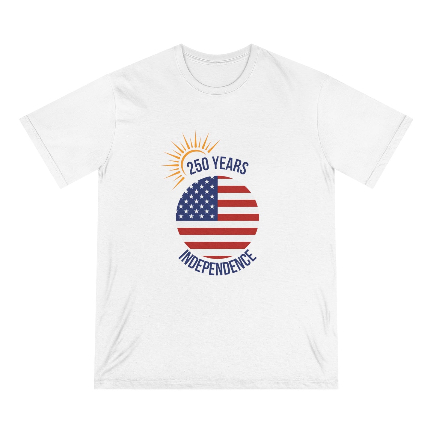 250 Years of Independence Organic T-Shirt - White