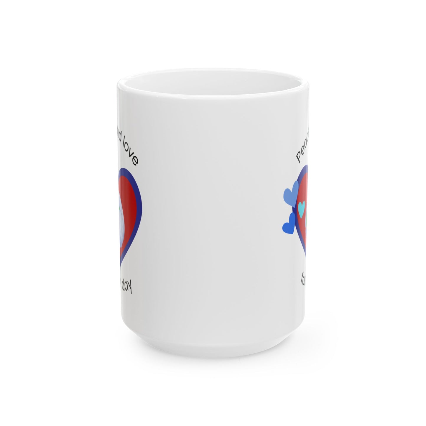 Peace and love for the day Mug