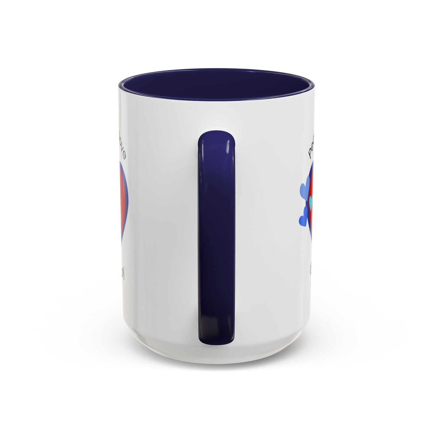 Peace and Love Coffee Mug