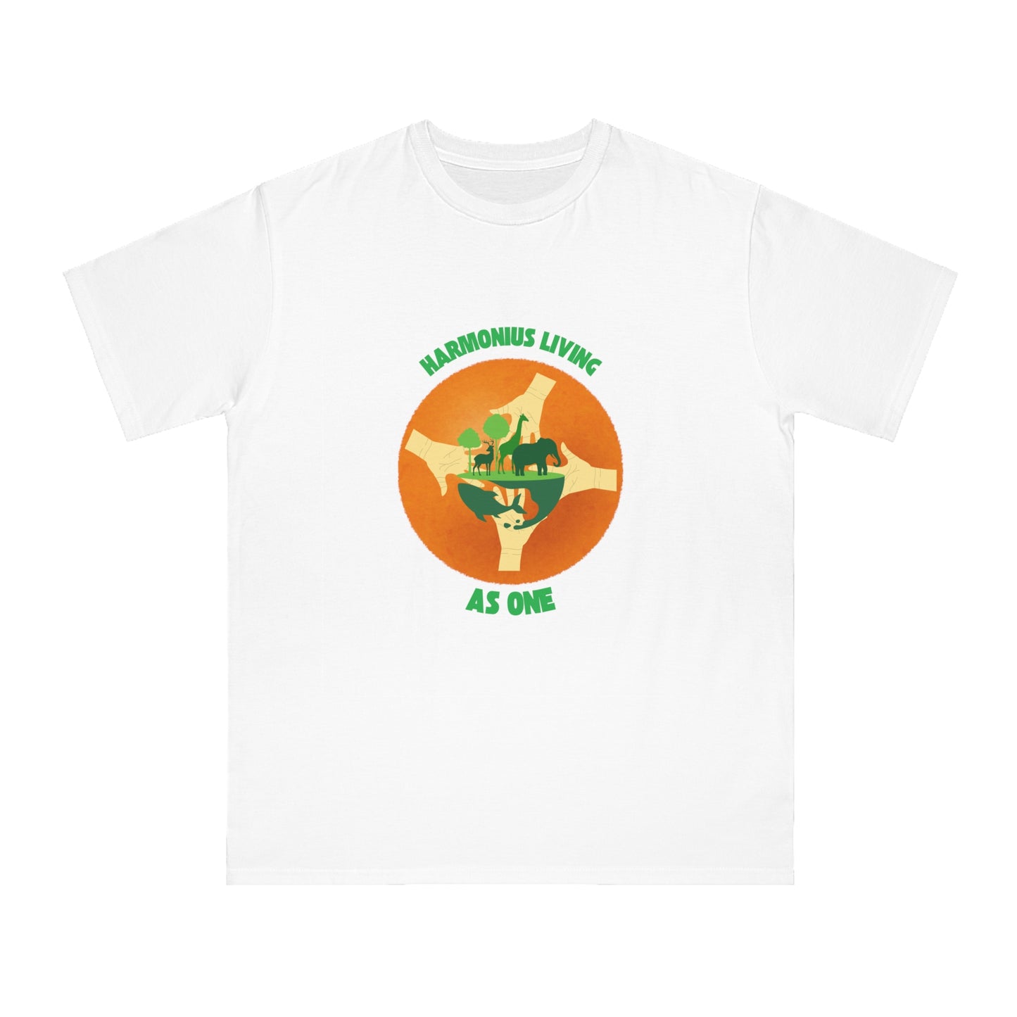 Harmonious living as one ORGANIC T-shirt
