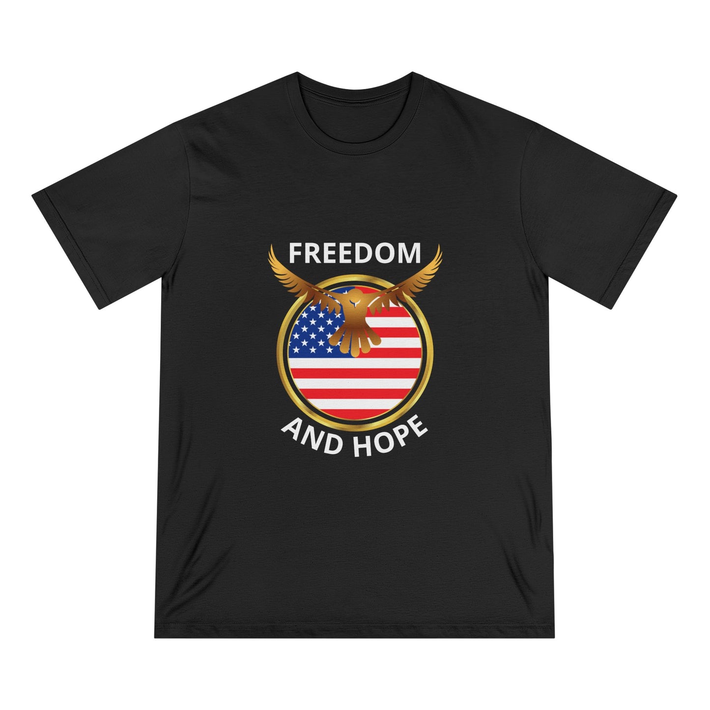 Freedom and Hope Organic T-Shirt - Black