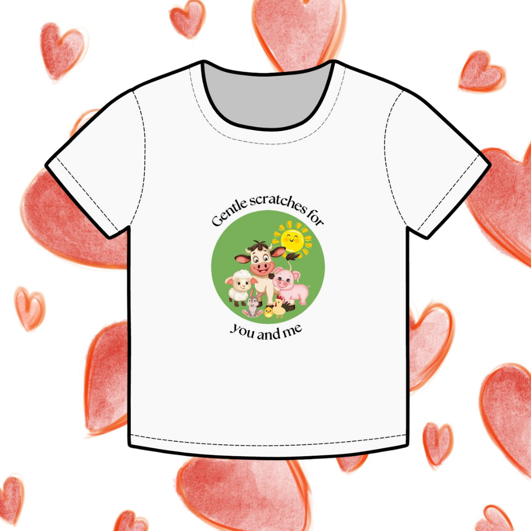 Gentle scratchers Organic Baby Tee