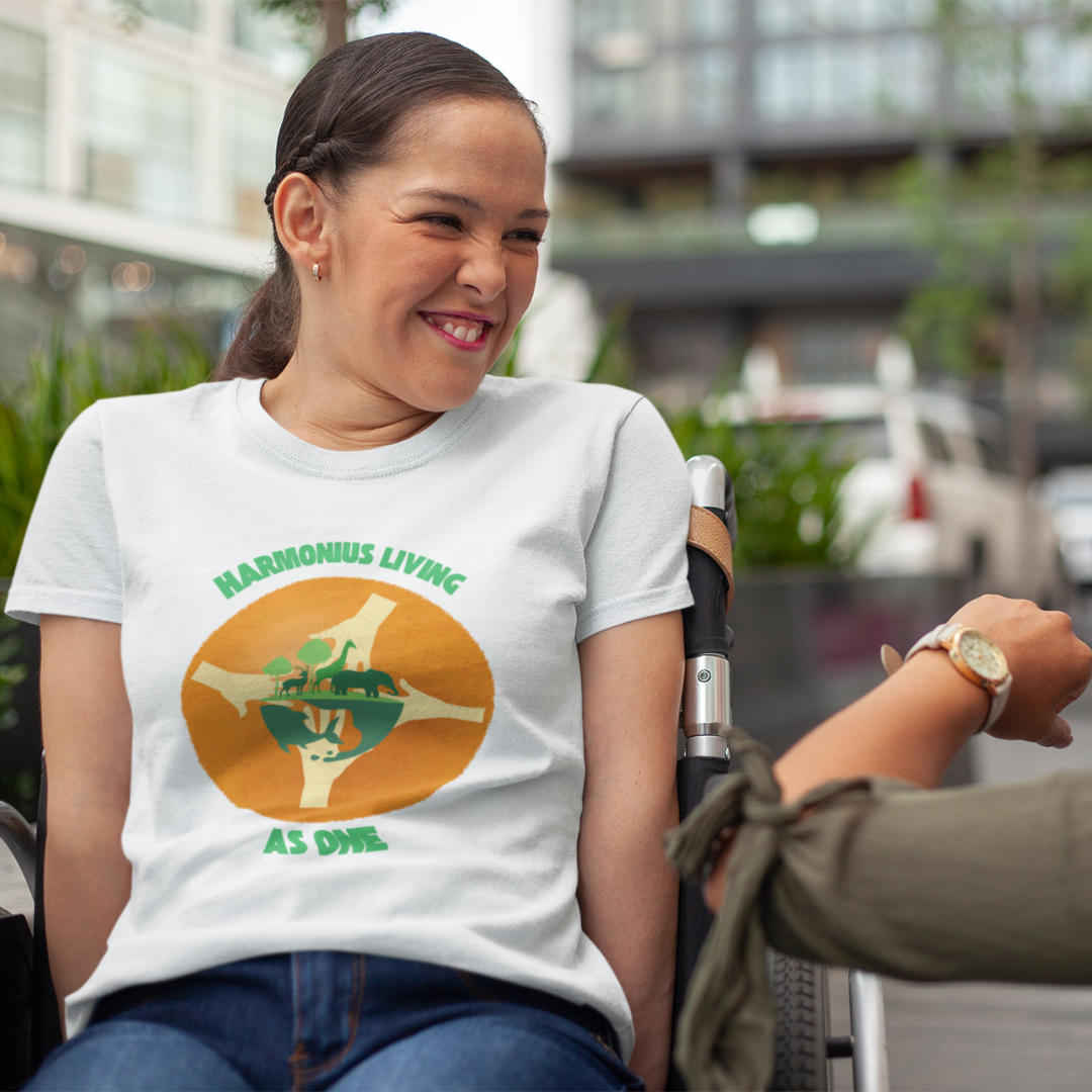 Harmonious living as one ORGANIC T-shirt