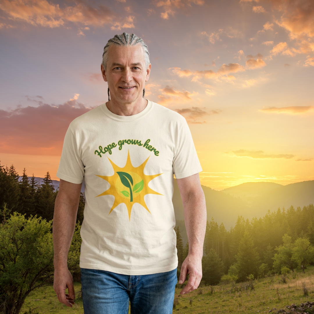 Hope Grows Here Organic T-shirt