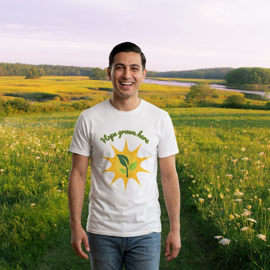 Hope Grows Here Organic T-shirt