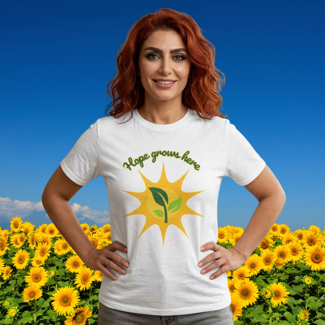 Hope Grows Here Organic T-shirt