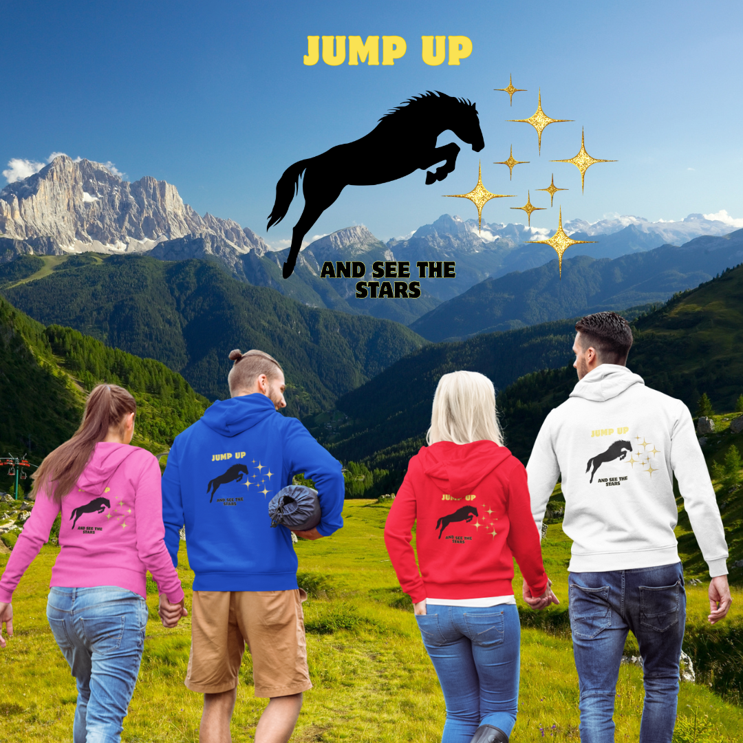 "Jump Up and See the Stars" ECO Hoodie