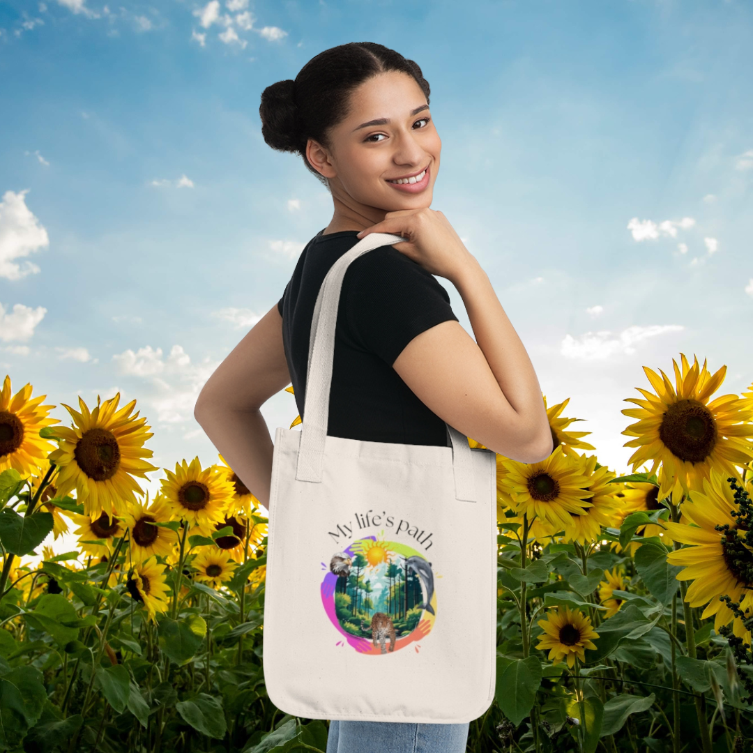 My life's path ORGANIC Tote Bag