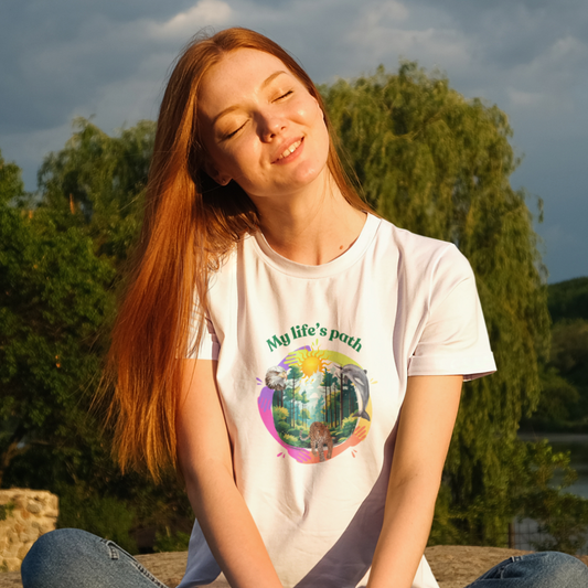 My life's path ORGANIC T-shirt