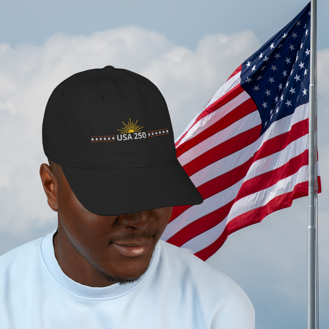 USA 250 Organic Baseball Cap
