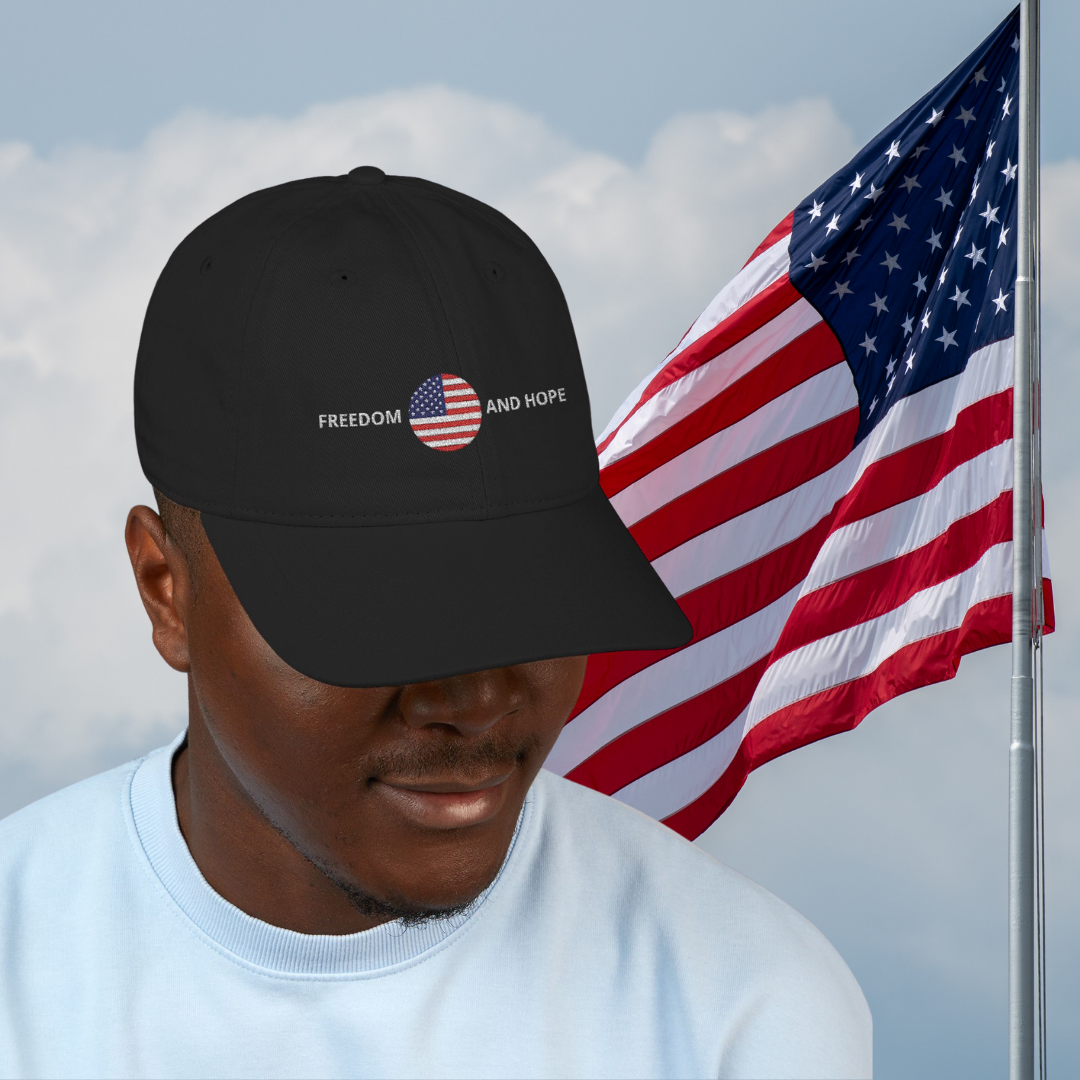 Freedom and Hope Organic Baseball Cap