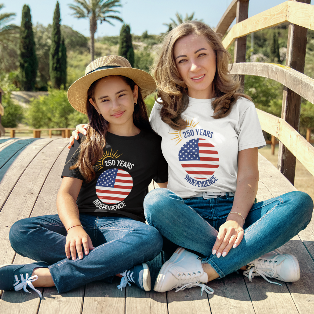 250 Years of Independence Organic T-Shirt - White