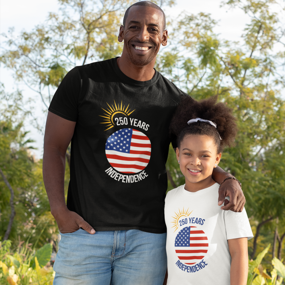 250 Years of Independence Organic T-Shirt - White