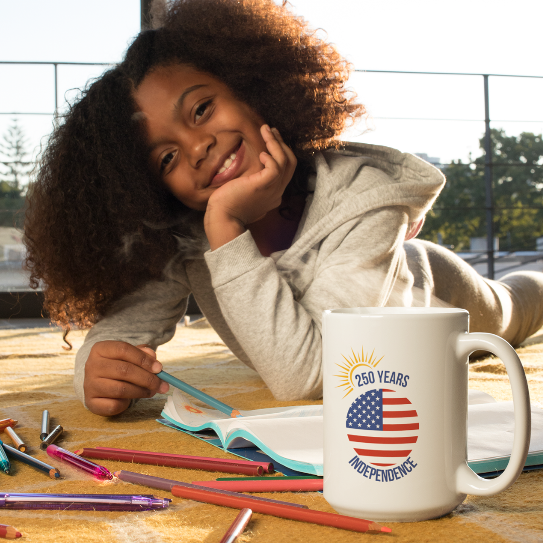 250 Years of Independence Ceramic Mug - 15 oz