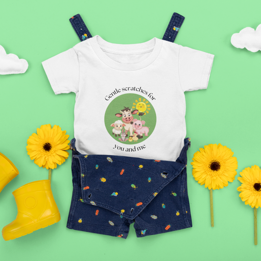 Gentle scratchers Organic Baby Tee