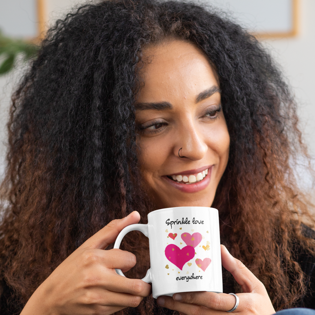 Sprinkle love everywhere Mug