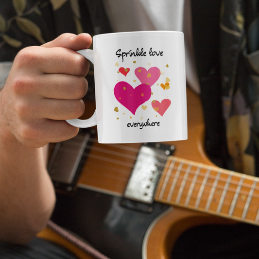 Sprinkle love everywhere Mug