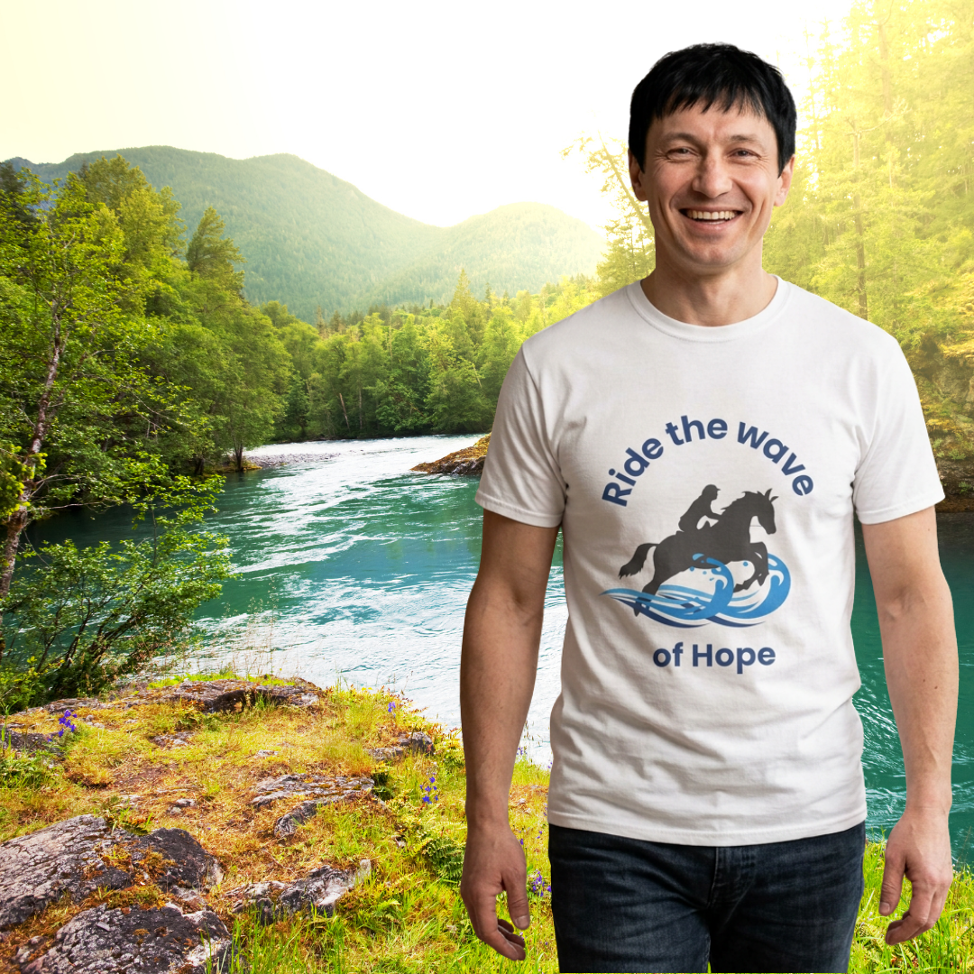 Ride the Wave of Hope Organic T-Shirt