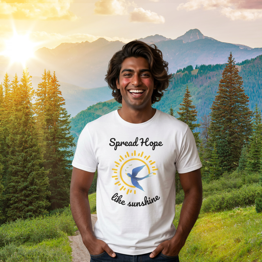 Spread Hope Like Sunshine Organic T-Shirt