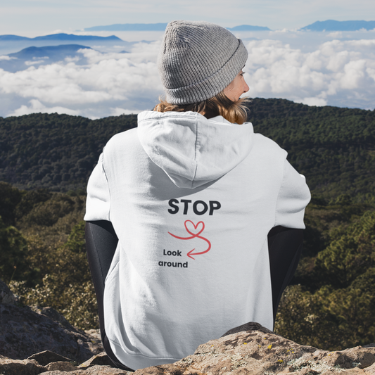 Stop Look Around ECO Hoodie