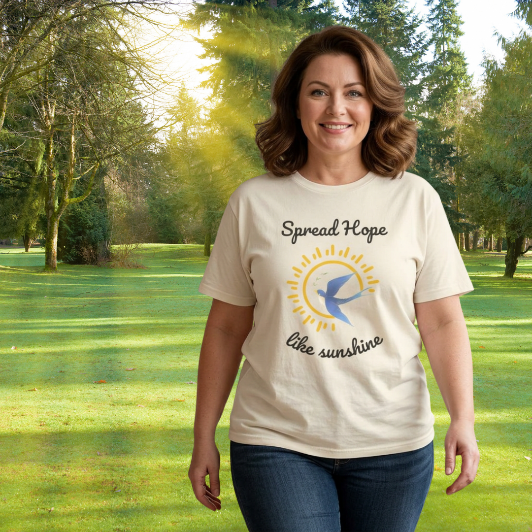 Spread Hope Like Sunshine Organic T-Shirt
