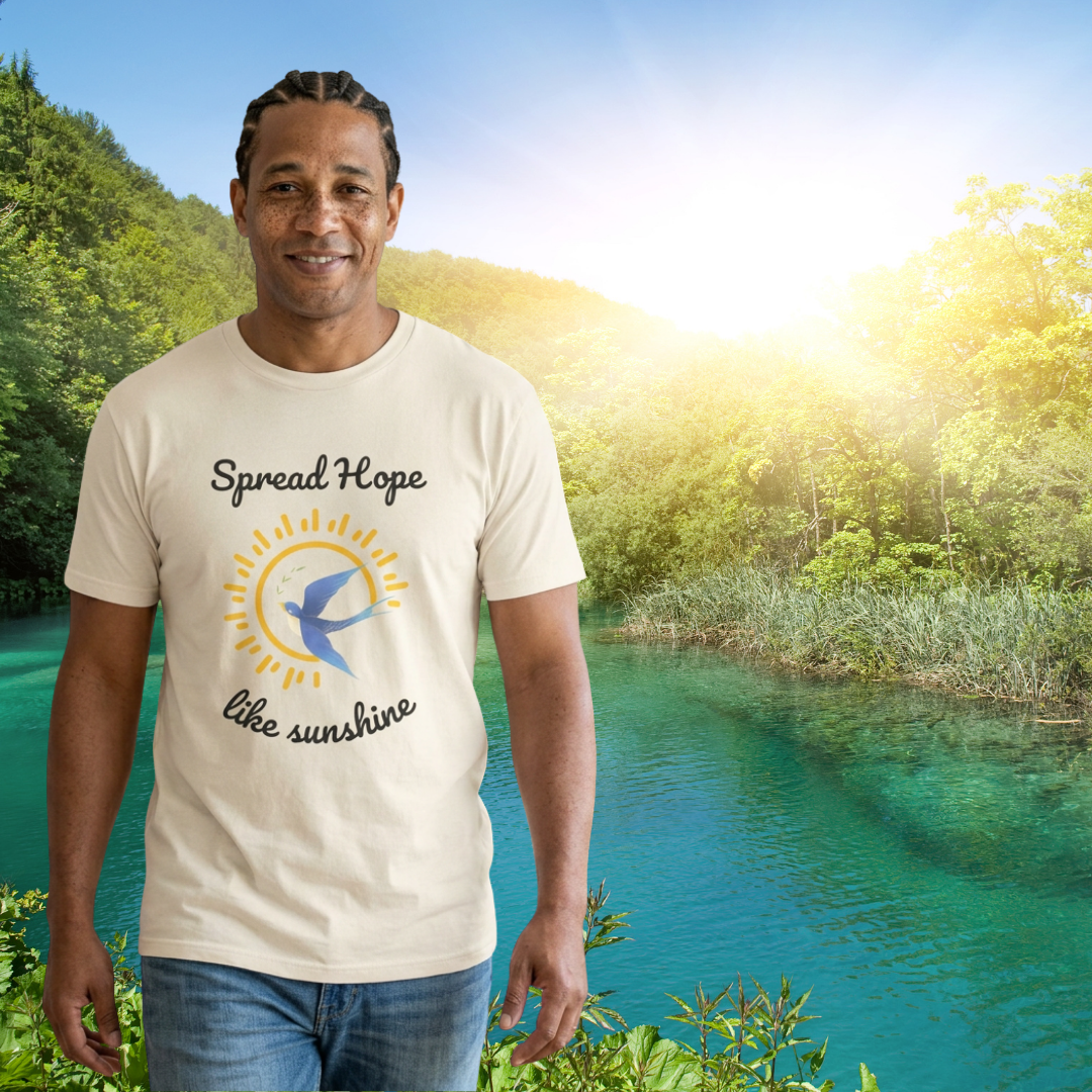 Spread Hope Like Sunshine Organic T-Shirt