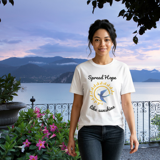 Spread Hope Like Sunshine Organic T-Shirt