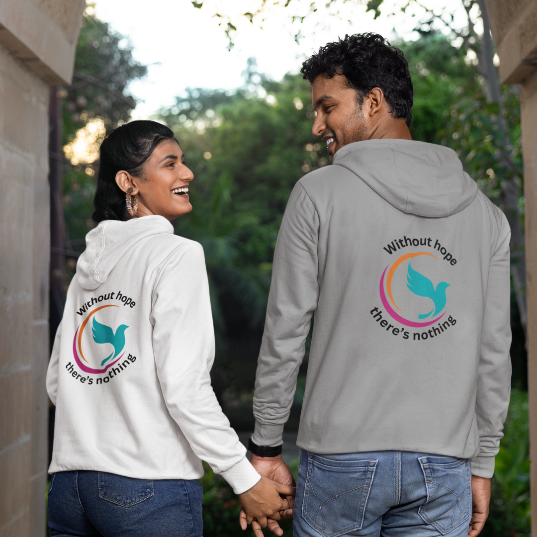 Without hope there's nothing ECO hoodie