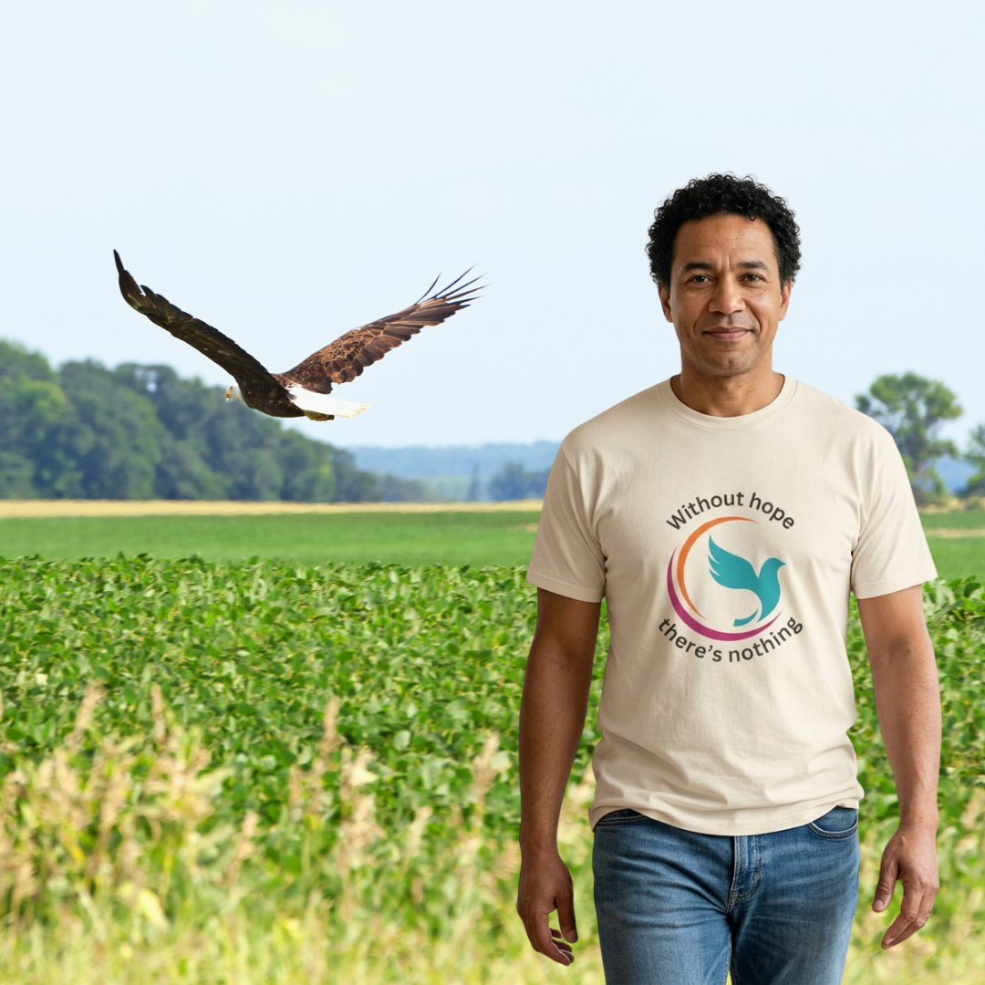 Without hope there's nothing Organic T-shirt