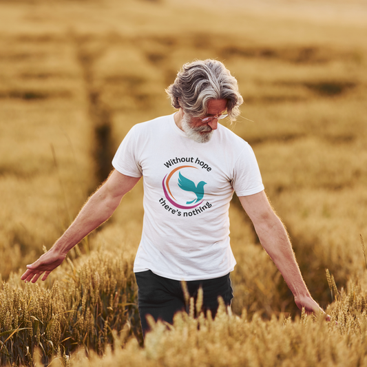Without hope there's nothing Organic T-shirt
