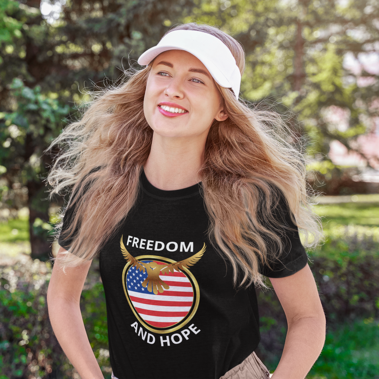 Freedom and Hope Organic T-Shirt - Black